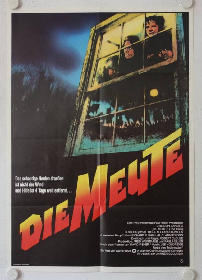 The Pack original release german movie poster